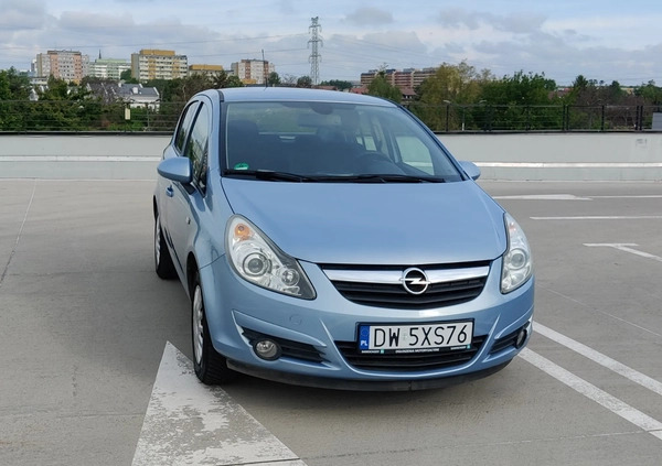 Opel Corsa cena 14600 przebieg: 135000, rok produkcji 2009 z Wrocław małe 379